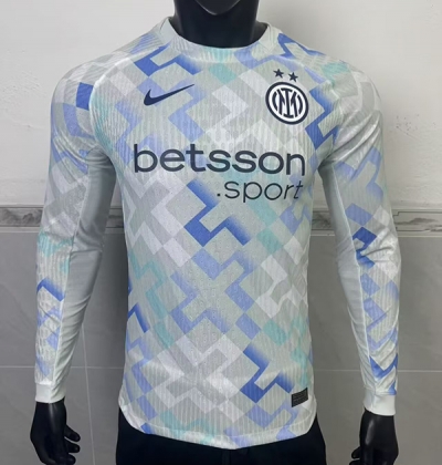 25 26 Int Milan Home long sleeve player version