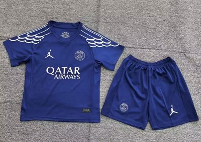 2025 PSG Fourth kids Soccer Jersey